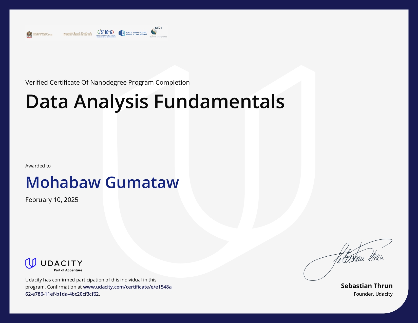Data Analysis Fundamentals